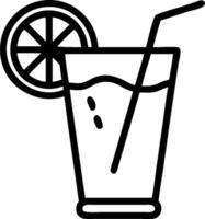 Cocktail and a lime slice symbolizing refreshing drinks with ample space for text. concept as A cocktail with a lime slice representing refreshing drinks and cas vector