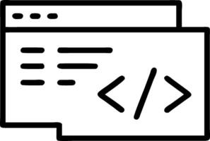Code dashboard and debugging icon with blank space for custom branding concept as A customizable code dashboard and debugging icon with blank space for adding cu vector
