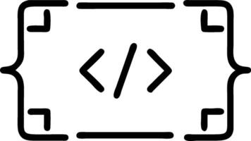 Code snippets and code branch icon with space for text and graphics concept as An illustrative code snippets and code branch icon design featuring ample space fo vector