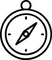 Compass icon with copy space on a blue background concept as A image of a compass icon with ample copy space on a blue background perfect for travel and n vector