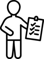 Compliance Manager with Checklist and Lock concept as An image of a compliance manager with a checklist and lock set against a whimsical background offering ampl vector