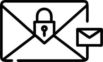 Confidential symbol with copy space for project planning concept as An artistic rendering of a confidential symbol with spacious copy space suitable for project vector