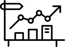 Conveyor system and a performance chart symbolizing warehouse performance optimization in double exposure with copy space. concept as A conveyor system blended w vector