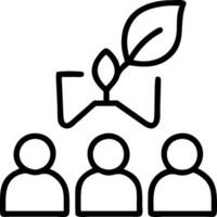 Corporate Environmental Workshop concept as Corporations organize workshops to educate employees about environmental conservation and practices. in Photo Stock C vector
