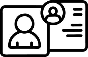 CRM icon and customer profile symbol with copy space for digital marketing concept as An illustrative CRM icon and customer profile symbol with ample copy space vector