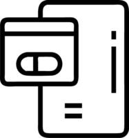 Customer application icon with copy space on white background concept as A illustration of a customer application icon with ample copy space on a white ba vector