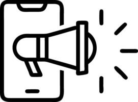 Customer application icon with copy space on white background concept as A illustration of a customer application icon with ample copy space on a white ba vector