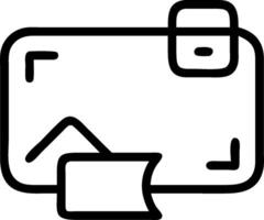 Customer application icon with copy space on white background concept as A illustration of a customer application icon with ample copy space on a white ba vector