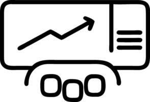 Customer application icon with copy space on white background concept as A illustration of a customer application icon with ample copy space on a white ba vector