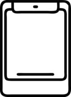 Customer application icon with copy space on white background concept as A illustration of a customer application icon with ample copy space on a white ba vector