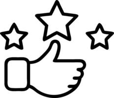 Customer satisfaction icon with copy space on white background concept as A illustration of a customer satisfaction icon with ample copy space on a white vector