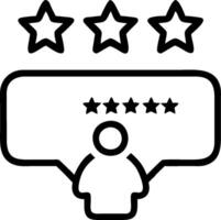 Customer satisfaction icon with copy space on white background concept as A illustration of a customer satisfaction icon with ample copy space on a white vector
