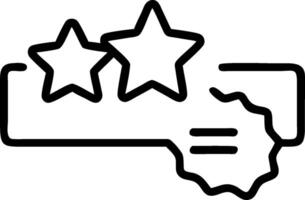 Customer satisfaction icon with copy space on white background concept as A illustration of a customer satisfaction icon with ample copy space on a white vector