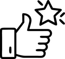 Customer satisfaction icon with copy space on white background concept as A illustration of a customer satisfaction icon with ample copy space on a white vector
