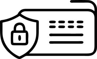 Data privacy PDPA illustration with blank area for customizable text concept as A creative depiction of a data privacy PDPA illustration featuring a blank area f vector