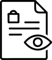 Data privacy PDPA illustration with blank area for customizable text concept as A creative depiction of a data privacy PDPA illustration featuring a blank area f vector