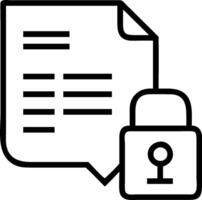 Data privacy PDPA illustration with blank area for customizable text concept as A creative depiction of a data privacy PDPA illustration featuring a blank area f vector