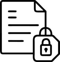 Data privacy PDPA symbol with copy space for project planning concept as An artistic rendering of a data privacy PDPA symbol with spacious copy space suitable fo vector