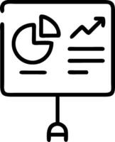 Data summary icon with copy space on white background concept as A illustration of a data summary icon with ample copy space on a white background perfect vector