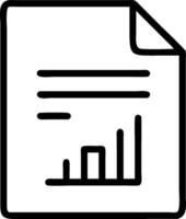 Data summary icon with copy space on white background concept as A illustration of a data summary icon with ample copy space on a white background perfect vector