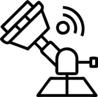 Deep Space Communication concept as Technicians monitor deep space communication systems at a ground station ensuring contact with distant spacecraft. in Photo S vector