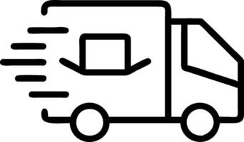 Delivery illustration with space for text and graphics concept as An illustrative delivery design featuring ample space for both text and graphics perfect for il vector