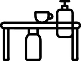 Desk bicycle and a water bottle symbolizing fitness and hydration with ample space for text. concept as A desk bicycle and a water bottle representing the integr vector