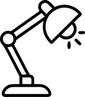 Desk lamp and a posture corrector symbolizing lighting and posture with ample space for text. concept as A desk lamp and a posture corrector representing the imp vector