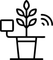 Desk plant and a sound machine symbolizing nature and noise control with ample space for text. concept as A desk plant and a sound machine representing the integ vector