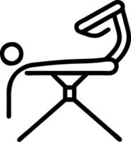 Desk stretch guide and a posture brace symbolizing flexibility and posture correction with ample space for text. concept as A desk stretch guide and a posture br vector