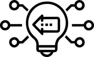 Digital transformation icon with copy space on white background concept as A illustration of a digital transformation icon with ample copy space on a whit vector