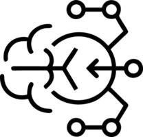 Digital transformation icon with copy space on white background concept as A illustration of a digital transformation icon with ample copy space on a whit vector