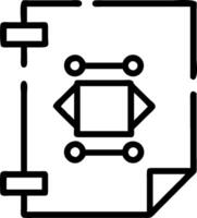 Digital transformation icon with copy space on white background concept as A illustration of a digital transformation icon with ample copy space on a whit vector