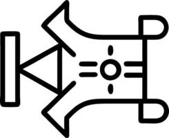 Digital transformation icon with copy space on white background concept as A illustration of a digital transformation icon with ample copy space on a whit vector