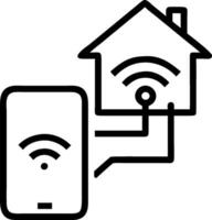 DIY Smart Home Upgrades concept as A DIY enthusiast upgrades their home with various smart devices to improve functionality and comfort. in Photo Stock Concept vector