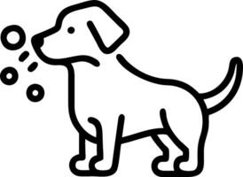 Dog Bath and Shampoo concept as Dog bath with shampoo and ample space for text symbolizing the grooming and care of pet dogs. in Photo Stock Concept vector