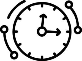 Doodle line icon of a briefcase concept as A simple doodle line icon of a briefcase representing business professionalism and organization ideal for business rel vector