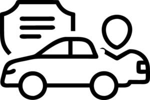 Driver with Car and Insurance Policy concept as An image of a driver with a car and insurance policy set against a whimsical background offering ample space for vector