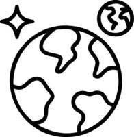 Earth Daytime and Space Nighttime concept as A view showing Earth in daytime and space at nighttime set against a whimsical background offering ample space for t vector