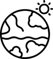Earth Daybreak and Space Midnight concept as A view showing Earth at daybreak and space at midnight set against a dreamy background offering ample space for text vector