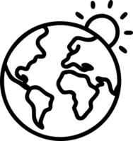 Earth Ice and Ozone concept as Earth with ice and an ozone layer ample space for text symbolizing the role of the ozone layer in regulating polar environments. i vector
