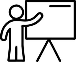 Educator with Online Class and Whiteboard concept as An image of an educator with an online class and whiteboard set against a whimsical background offering ampl vector