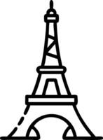 Eiffel Tower and Paris Map concept as Eiffel Tower with a Paris map overlay and ample copy space symbolizing the iconic landmarks of Paris. in Photo Stock Concep vector