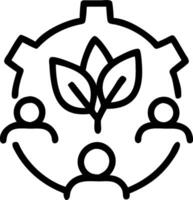 Employee Driven CSR Initiatives concept as Employees lead grassroots initiatives focusing on local community development and sustainability. in Photo Stock Conce vector
