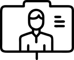 Employee with sales training concept as An employees profile blended with sales training activities symbolizing the development of sales skills and techniques. P vector