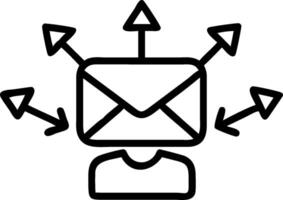 Endless Browsing of Emails concept as Employees spend excessive time browsing through emails without addressing any important communications. in Photo Stock Conc vector