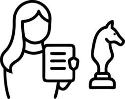 Entrepreneur with a vision board and a rocket model symbolizing startup dreams with space for writing. concept as An entrepreneur holding a vision board and a ro vector