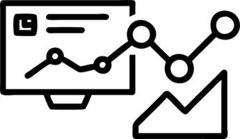 ERP system and analytics icon with space for text on a gray background concept as A sleek ERP system and analytics icon design with ample space for text on a gra vector