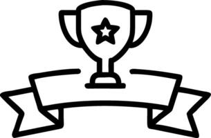Excellence Trophy with Medal and Ribbon concept as An excellence trophy with a medal and a ribbon set against a dreamy background offering ample space for text o vector
