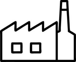 Factory symbol with space for text and icons on a white background concept as A versatile factory symbol featuring space for both text and icons on a clean white vector